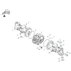 Axle Tube Assembly for TH412