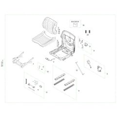 Seat Assembly for Wacker TH522