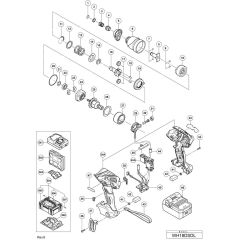 Hikoki WH18DSDL Assembly