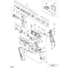 Main Assembly for Hikoki WH7DL