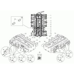 Control Valve Assembly - Neuson 38Z3