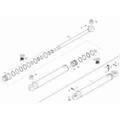 Boom Offset Cylinder Assembly
