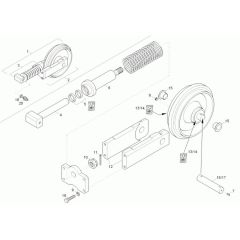 Track Tensioner for Neuson 38Z3