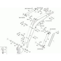 Lift Arm Assembly for Neuson 38Z3