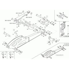 Dipperstick Assembly for Neuson 38Z3