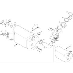 Fuel Tank Assembly for Neuson 38Z3