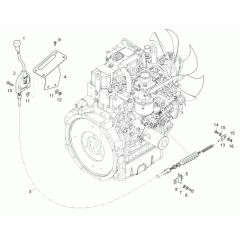 Speed Actuator for Neuson 38Z3