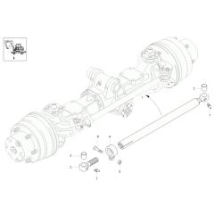 Track Rod for Wacker 6503