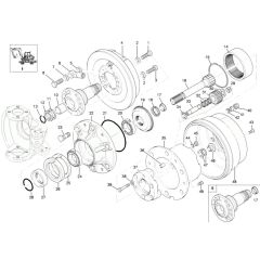 Steering Axle for Wacker 6503
