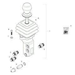 Parking Brake Valve for Wacker 6503