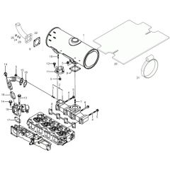 Exhaust Assembly for Wacker 6503