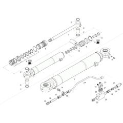 Boom Offset Cylinder Assembly