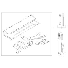 Wacker 6503 Excavator Tools