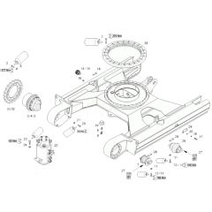 Undercarriage Assembly Neuson 75Z3