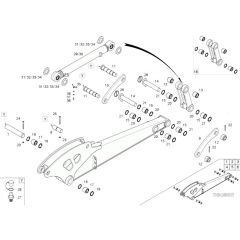 Dipperstick Assembly for Neuson 75Z3