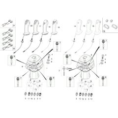 Joystick Assembly for Neuson 75Z3