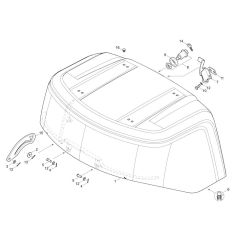 Engine Hood for Wacker 803-2