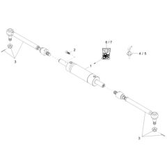 Steering Cylinder for Wacker 9503