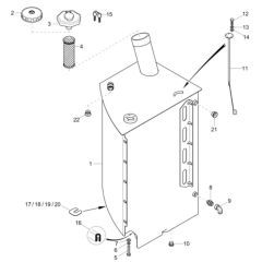 Fuel Tank Assembly for Wacker 9503