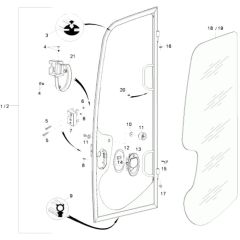 Door Assembly for Wacker 9503