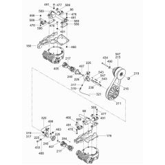 Drive Assembly for Wacker CRT 36-24 Trowel