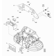 Panel Assembly for Wacker CRT 36-24 Trowel