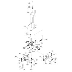 Steering Assembly for Wacker CRT 36-24 Trowel