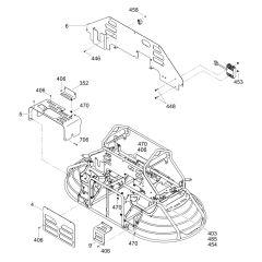 Panel Assembly for Wacker CRT 36-26 Trowel