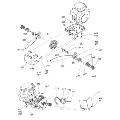 Drive Assembly for Wacker CRTv 36-26 Trowel