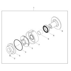 Clutch Assembly for Wacker CT36-8 Trowel