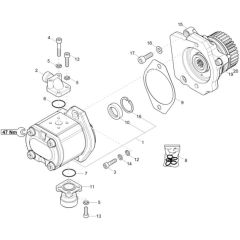 Gear Pump for Wacker ET145