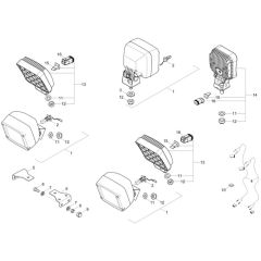 Working Light Assembly for ET145
