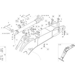 Lift Arm Assembly for ET145