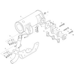 Exhaust Assembly for Wacker ET16
