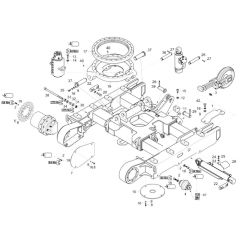 Track Laying Gear Assembly
