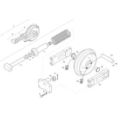 Track Tensioner for Wacker ET20