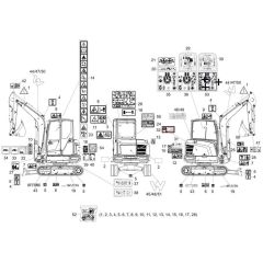 Wacker ET35 Decals