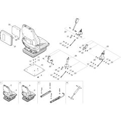 Seat Assembly for Wacker ET42