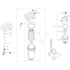 Fuel Filter Assembly for ET58