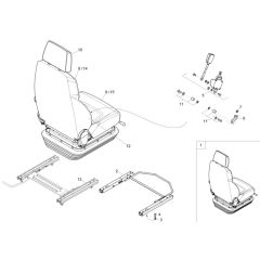 Seat Assembly for Wacker EW65