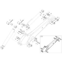 Dipperstick Assembly for Wacker EZ17-2