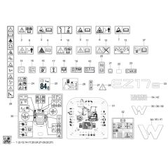 Wacker EZ17e Decals