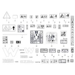 Decals for Wacker EZ26-2