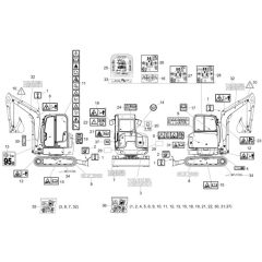 Wacker EZ38 Decals