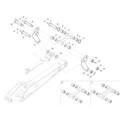 Support Assembly for Wacker EZ50