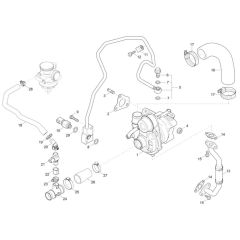 Turbosupercharger Assembly