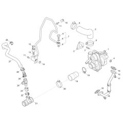 Turbosupercharger Assembly