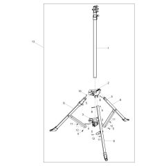 Tripod Assembly for LB50H
