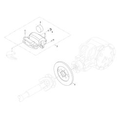 Brake Assembly for TH408