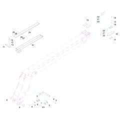 Extension Arm for Wacker TH408